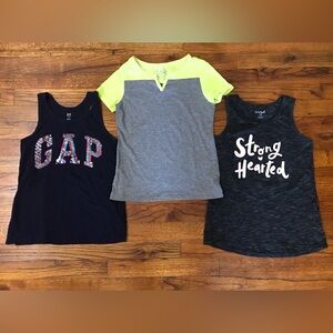 Girls Activewear Performance Sports Shirts 
Tank Tops
Justice Gap Cat & Jack